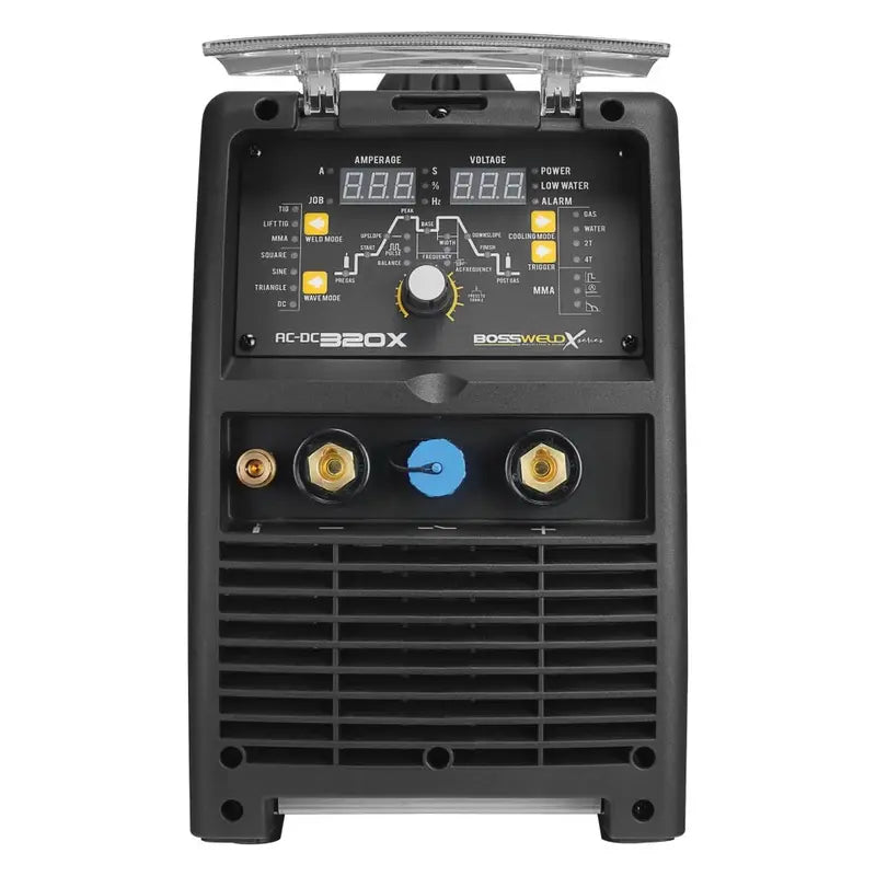 Bossweld TIG 320X Welder 415V X-Series AC/DC – Water & Air-Cooled Options