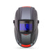 Front view of the CleanAIR CA-27 Yoga Welding Mask with auto-darkening lens.